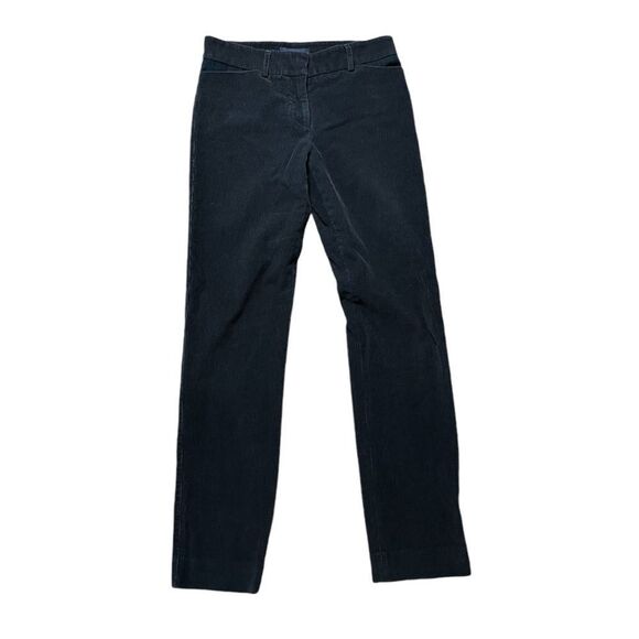 PIAZZA SEMPIONE Uma Corduroy Pants Black Size - Picture 1 of 7